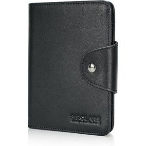 Polare Napa Leather Slim and Soft RFID Blocking Wallet for Men Snap Bifold